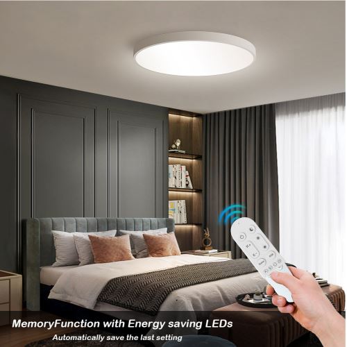 Immax NEO LITE SEMPLICI Smart Ceiling Light WHITE 60cm 60W 4500 lm Tuya WiFi BEACON (6)