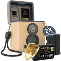 Ladegerät Foto Dual Canon LP-E6NH/LP-E6P + 2 Akkus a 2600 mAh Protect (4)
