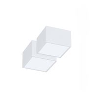 Immax NEO 2x CANTO Smart Deckenleuchte 15x15cm 12W weiß Zigbee 3.0+fernbedienung