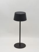 Outdoor solar LED table lamp Immax CHIC, black, 2,5W dimmable