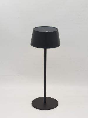 Immax CHIC Solar-LED-Tischleuchte für den Außenbereich, schwarz, 2,5 W, dimmbar