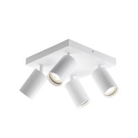 Immax PUNTO-4S Decken-Wandstrahler quadratisch 4 Köpfe, GU10, weiß (21)