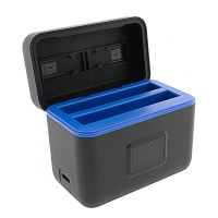 Dual Charger for INSTA360 X5 Batteries (USB-C) (1)