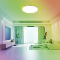 Immax NEO LITE TUDO Smart ceiling luminaire RGB backlight 40cm 50W Tuya WiFi black (22)
