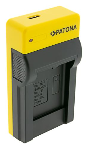 Charger Foto Olympus Li-40B/Li-42B  slim,USB-C (2)