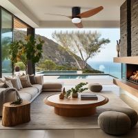 Immax NEO LITE VENTO SMART Deckenventilator 18W/26W/230V Tuya Wi-Fi schwarz/Holz + Fernbedienung (13)