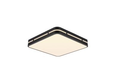 Immax NEO LITE PERFECTO Smart Deckenleuchte  Quadrat 30cm, 24W Schwarz Tuya Wi-Fi