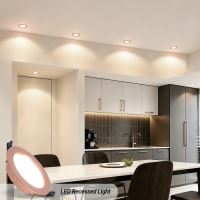 Immax NEO DOWN ceiling luminaire 12cm 12W WIFI BEACON CCT dimmable copper/ Rose gold (6)