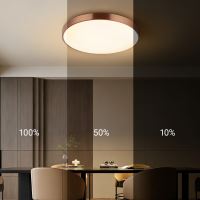 Immax NEO LITE SEMPLICI Smart ceiling light 60cm 60W 4500 lm Tuya WiFi BEACON copper/ Rose gold (28)