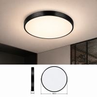 Immax NEO LITE SEMPLICI Smart ceiling light black 60cm 60W 4500 lm Tuya WiFi BEACON