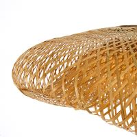 Immax BOHO HILO design pendant luminaire, D60cm. E27, bamboo (2)