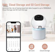 Immax NEO LITE Smart Baby monitor - camera BABY, 355° 50° P/T, WiFi, 4MP, blue (7)