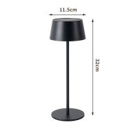 Outdoor solar LED table lamp Immax CHIC, black, 2,5W dimmable (4)
