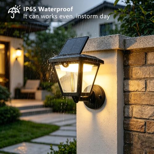 Immax SUN LAMPADA Outdoor Wall-Mounted Solar LED Light with PIR Sensor (9)