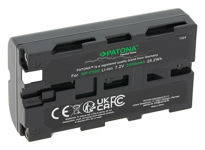 Battery Sony NP-F550 3000mAh Li-Ion 7,2V Premium