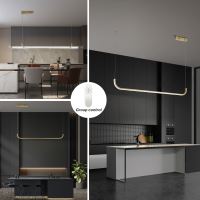 Immax NEO PATTINI Smart pendant luminaire 120cm 26W 1820lm gold Zigbee 3.0 (10)