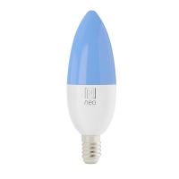 Immax NEO LITE Smart 3x LED bulb E14 6W RGB + CCT color and white, dimmable, WiFi, C37, Beacon (8)