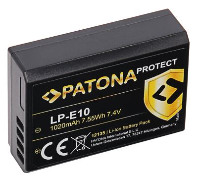 Battery Canon LP-E10 1020mAh Li-Ion Protect