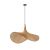 Immax BOHO SOMBRERO design pendant luminaire D80cm, E27 natural rattan