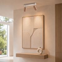 Immax PUNTO-2 ceiling wall spot light 2 heads GU10, copper/white (8)