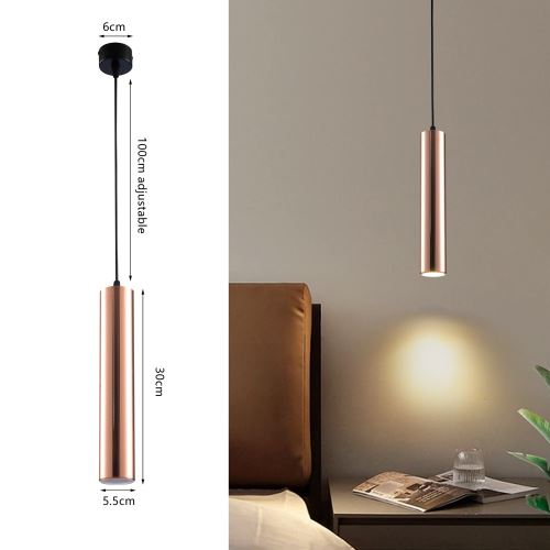 Immax PUNTO-Z1 pendant spotlight GU10,  copper / black (1)