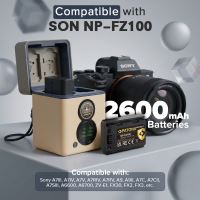 Sony Foto Dual NP-FZ100 Charger + 2x 2600mAh Protect Batteries (7)