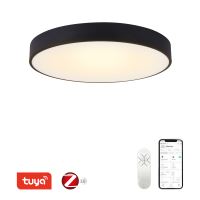 Immax NEO RONDATE SLIM Smart ceiling light 80 x 7cm 65W black Zigbee 3.0 (13)