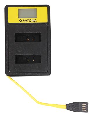 Charger Dual Canon NB-13L s LCD,USB