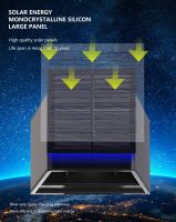 Outdoor solar LED wall light IMMAX WALL-3 with light sensor, 2W (12)