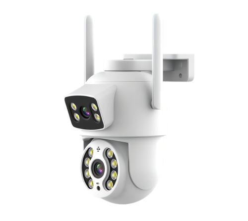 Immax NEO LITE Smart Security outdoor camera DOUBLE, 355° 90° P/T, WiFi, 2x 3MP (1)