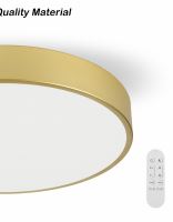 Immax NEO LITE SEMPLICI Smart ceiling light Tuya WiFi BEACON, 40cm, 36W 2736 lm, gold (6)