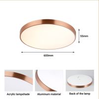 Immax NEO LITE SEMPLICI Smart ceiling light 60cm 60W 4500 lm Tuya WiFi BEACON copper/ Rose gold (18)