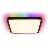 Immax NEO LITE TUDO Smart ceiling luminaire RGB backlight 40cm 50W Tuya WiFi Beacon black
