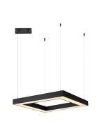 Immax NEO CANTO SLIM Smart pendant light 80x80x7cm 60W black Zigbee 3.0