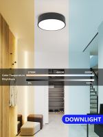 Immax NEO RONDATE SLIM Smart Ceiling Light 25 x 7cm 18W Black Zigbee 3.0 (18)