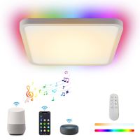 Immax NEO LITE TUDO Smart ceiling luminaire RGB backlight 40cm 50W Tuya WiFi black (13) (2)