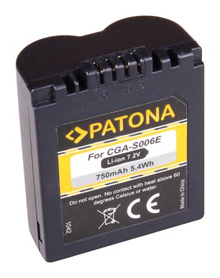 Akku Panasonic CGA-S006E 750mAh Li-Ion