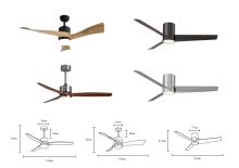 Immax NEO LITE FRESH SMART ceiling light with FAN Tuya Wifi black (8)