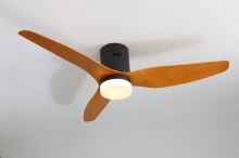 Immax NEO LITE VENTO SMART Deckenventilator 18W/26W/230V Tuya Wi-Fi schwarz/Holz + Fernbedienung (5)