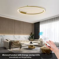 Immax NEO FINO ceiling (wall) luminaire gold 120cm 72W 4752lm Tuya Zigbee 3,0 with remote control.