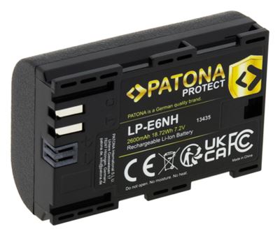 Akku Canon LP-E6NH 2250mAh Li-Ion fürtect EOS R5/R6