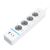 Smart power strip Immax NEO LITE 4AC+1xUSB +2xUSB C, Power delivery, type E, WiFi