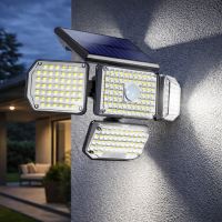 Outdoor Solar-Powered LED Wall Light with PIR Sensor, Immax CLOVER-2 with External Panel, 5W (6)