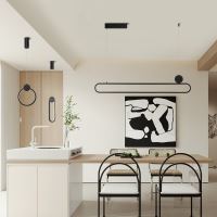 Immax NEO LITE OVALE Smart pendant luminaire black 26cm 18W Tuya WiFi with BEACON support (11)