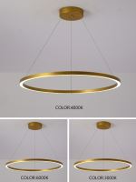 Immax NEO FINO Smart pendant light gold 80cm CCT 60W, Zigbee 3.0 (6)
