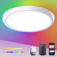 Immax NEO LITE TUDO Smart ceiling luminaire RGB backlight 40cm 50W Tuya WiFi black (6)
