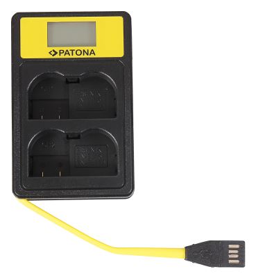 Netzteil Dual Nikon EN-EL15/EN-EL15B s LCD,USB