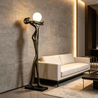 Immax SILUETTE Human WOMAN – 175 cm – sculpture, floor lamp, bronze, fibreglass, 1xE27 (5)
