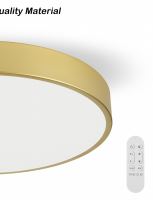 Immax NEO LITE SEMPLICI Smart Deckenleuchte gold 60cm 60W 4500 lm Tuya WiFi BEACON (6)