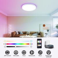 Immax NEO LITE TUDO Smart ceiling luminaire RGB backlight 40cm 50W Tuya WiFi black (32)